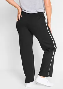 Sweatbukse av ren, fast bomull (2-pack), bonprix