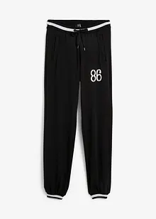 Joggebukse i elastisk bomullsmiks, bonprix