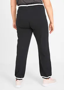 Joggebukse i elastisk bomullsmiks, bonprix
