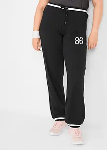Joggebukse i elastisk bomullsmiks, bonprix