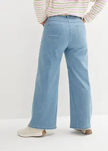 Wide Leg-jeans, High Waist, komfortlinning, bonprix