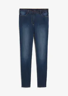 Jeans-jeggings med komfortlinning, Skinny, bonprix