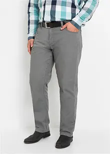 Regular Fit-twillbukse i ren bomull, Straight, bonprix