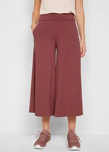 Loungewear culotte med vide ben, bonprix