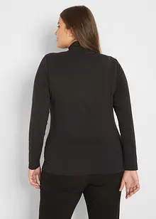 Langermet topp med økologisk bomull (2-pack), bonprix