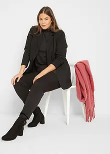 Langermet topp med økologisk bomull (2-pack), bonprix