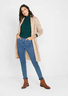 Langermet topp med økologisk bomull (2-pack), bonprix