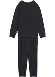 Pyjamas i 100% bomull (2-delt sett), bonprix