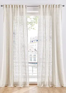 Gardin med struktur, i flere størrelser (1-pack), bonprix