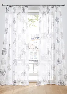 Gardin med sirkel-print (1-pack), bonprix