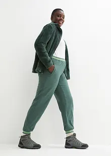 Joggebukse i bomullsmiks (2-pack), bonprix