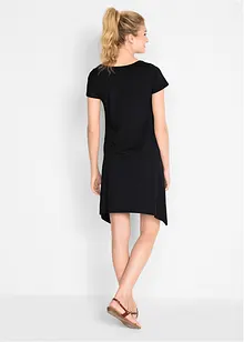 Kort bomullskjole i flammegarn, bonprix