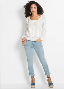 Bluse i myk viskose, bonprix