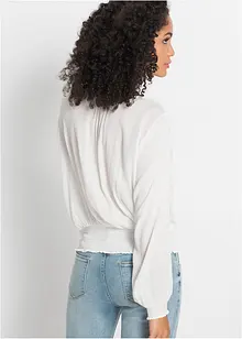 Bluse i myk viskose, bonprix