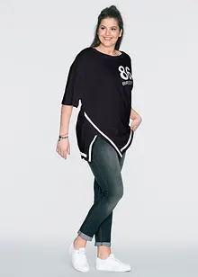 Oversized topp i myk viskosemiks, bonprix