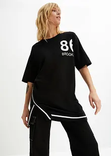 Oversized topp i myk viskosemiks, bonprix