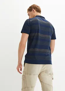 Poloshirt med vasket look, kort arm, bonprix