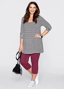 Capri-leggings i smal modell (2-pack), bonprix