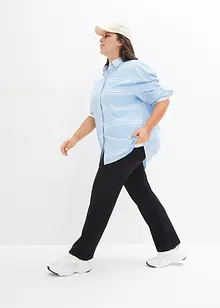 Skjortebluse i ren bomull, bonprix
