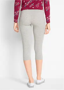 Capri-leggings i smal modell (2-pack), bonprix