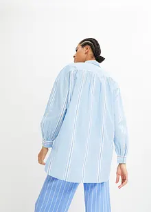 Skjortebluse i ren bomull, bonprix