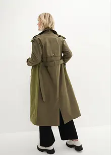 Tofarget trenchcoat, bonprix