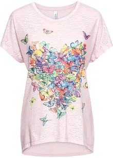 Topp med sommerfugl-print, bonprix