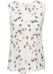 Ermeløs bluse, bonprix