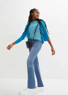 Behagelige flared-jeans, bonprix