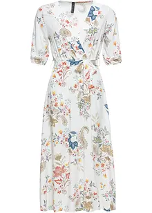 Midikjole i lett viskose, bonprix