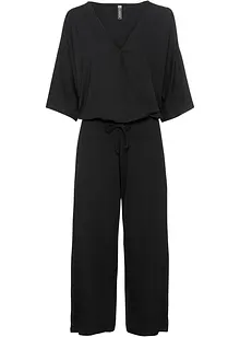 Jumpsuit i lett viskosejersey, bonprix