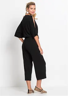 Jumpsuit i lett viskosejersey, bonprix