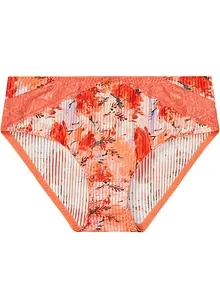 Truse med høy midje og blonder, bonprix