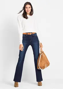 Bootcut-jeans Mid Waist, Shaping, bonprix