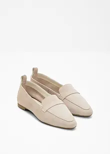 Loafers i skinn, bonprix