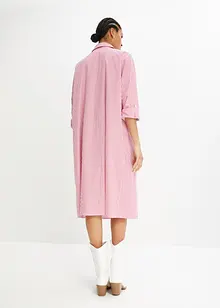 Skjortekjole med stripemønster, bonprix