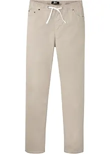 Regular Fit pull on-bukse med stretch, Straight, bonprix