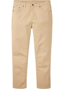 Classic Fit-bukse med stretch i 100% bomull, Straight, bonprix