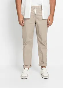 Regular Fit pull on-bukse med stretch, Straight, bonprix