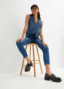 Jeansvest med stretch, bonprix
