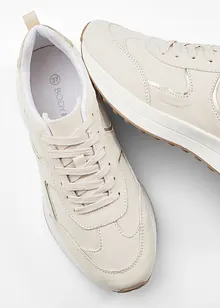 Sneakers med metallic-detaljer, bonprix