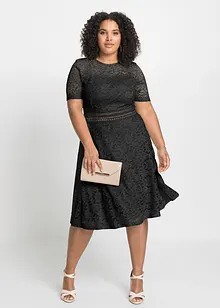 Blondekjole med heklet innfelling, bonprix