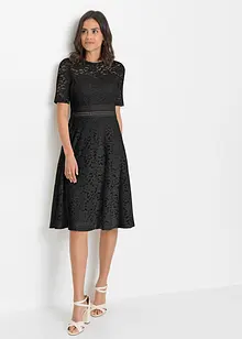 Blondekjole med heklet innfelling, bonprix