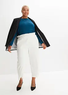 Langermet topp i myk viskosemiks, bonprix