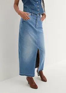 Langt jeansskjørt, bonprix