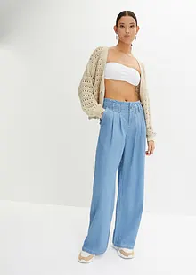 Wide Leg-jeans Low Waist, Low Stretch, bonprix