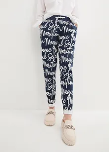 Slip on-bukse med print, bonprix