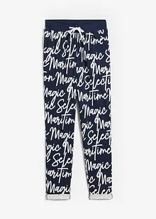 Slip on-bukse med print, bonprix