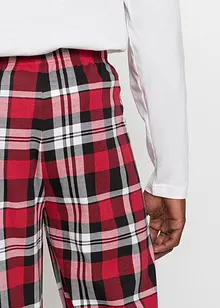 Pyjamas av 100% økologisk bomull med lange ermer, bonprix