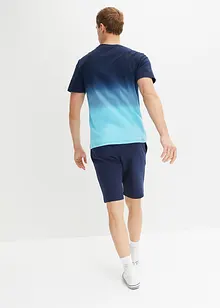 T-skjorte og sweat bermudashorts i 100% bomull (2-delt sett), bonprix